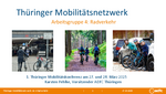 Die Radverkehrsinfrastruktur in Thüringen: Sachstand und Ziele - Thilo Braun und Karsten Pehlke, beide Landesvorsitzende des ADFC Thüringen