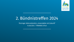 Dokumentation 2. Bündnistreffen 2024 am 14.08.2024 Präsentation 2. Bündnistreffen 2024 am 14.08.2024