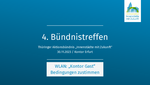 Dokumentation des 4. Bündnistreffen 2023 Dokumentation 4. Bündnistreffen