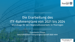 Die Erarbeitung des ITF-Rahmenplans von 2021 bis 2024, Grundlage für den Regionalbusverkehr in Thüringen - Constantin Pitzen, Geschäftsführer der Fahrplangesellschaft B&B mbH, Potsdam