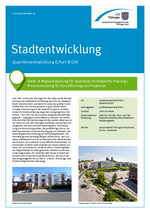 Stadtentwicklung -Quartiersentwicklung Erfurt-Brühl