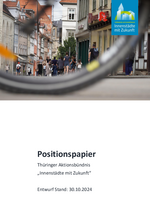 Positionspapier des Aktionsbündnis Innenstädte mit Zukunft Positionspapier des Aktionsbündnis Innenstädte mit Zukunft