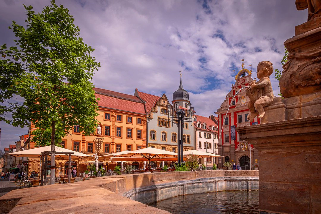 Sabine Wroblewski-Freund, Hauptmarkt in Gotha Hauptmarkt in Gotha