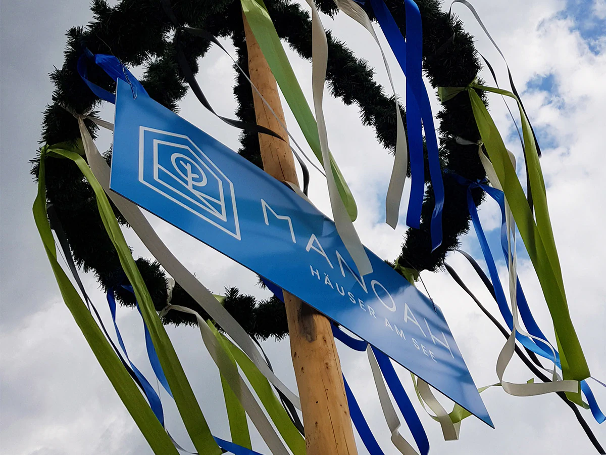 Richtfest Zeulenroda Bildbeschreibung / description: Richtfest bei den Manoa Häusern in Zeulenroda