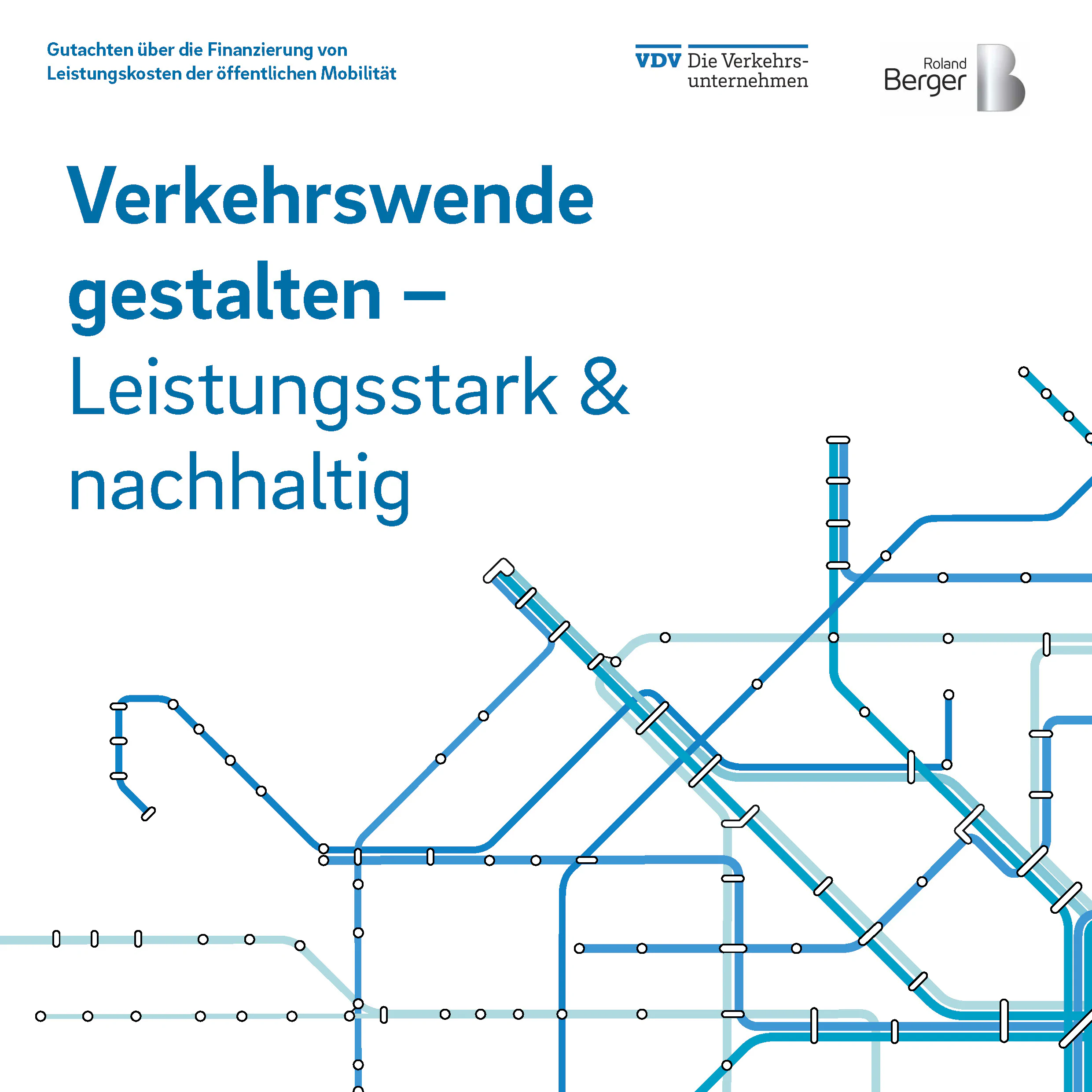 Bildbeschreibung / description: Vorschaubild - Gutachten über die Finanzierung von Leistungskosten der öffentlichen Mobilität